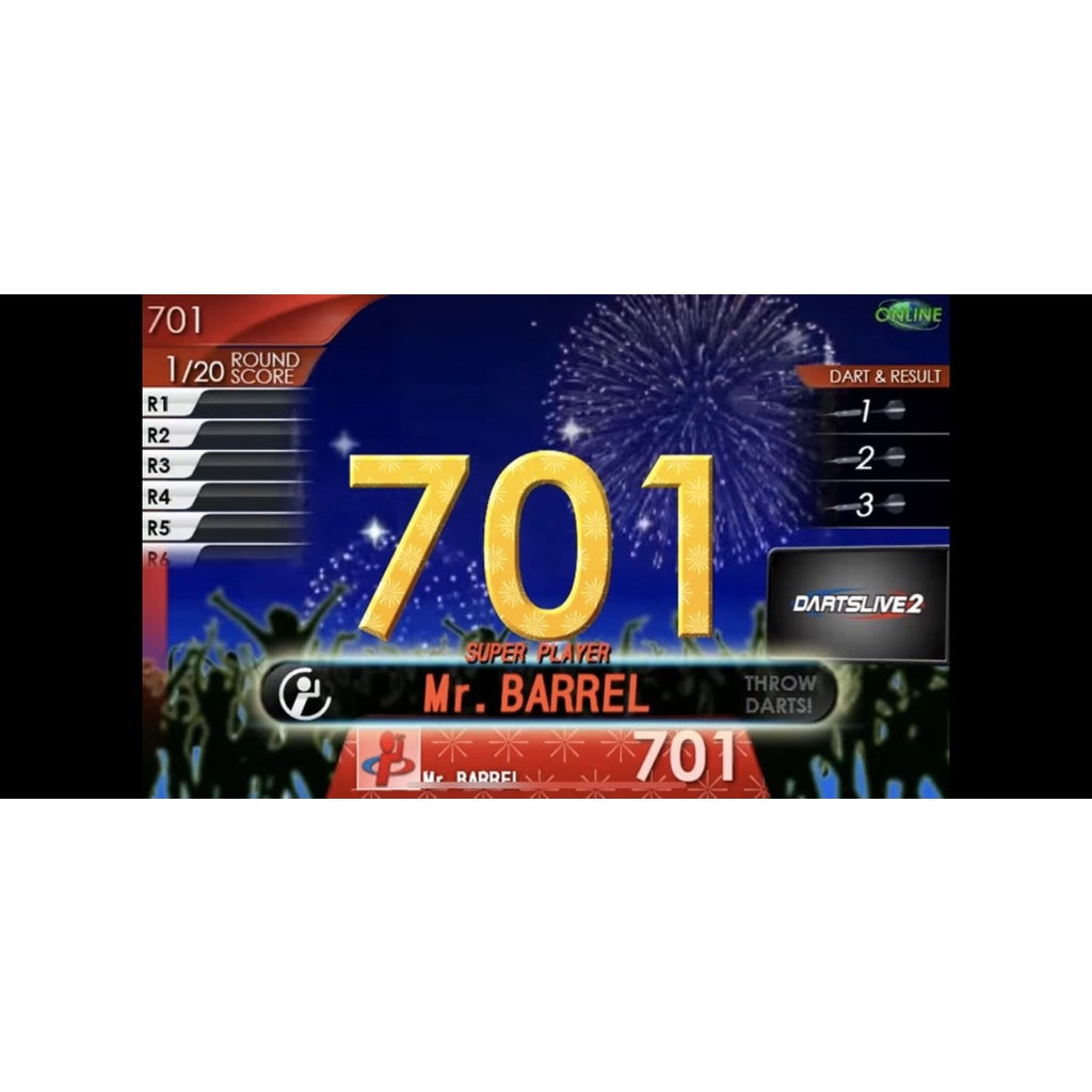 【Limited Edition】 Fireworks & Pocket Cats • Dartslive 2 Movie Theme • Dartslive 3 Live Effect • SGDARTS