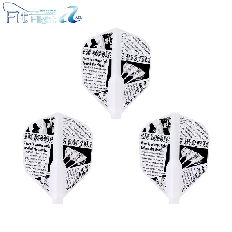 Fit Flight Player • Rie Hoshino 6 [Shape] • Dart Flights • SGDARTS