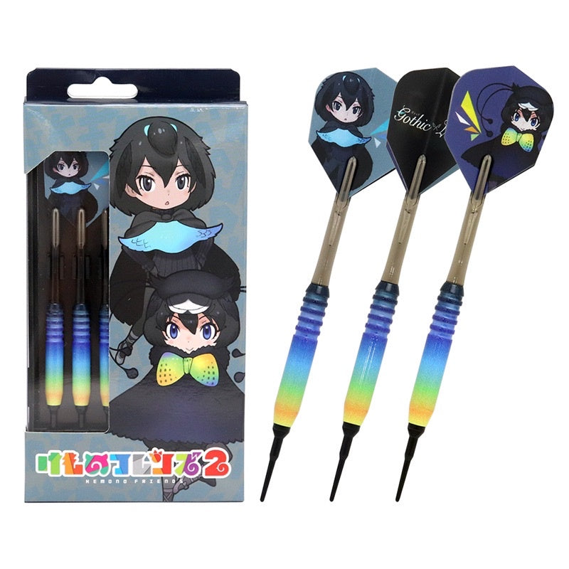 【Limited Edition】 Kemono Friends 2 • Gothic x Luck Darts Set • Dartslive Card DL2 Movie Theme • SGDARTS