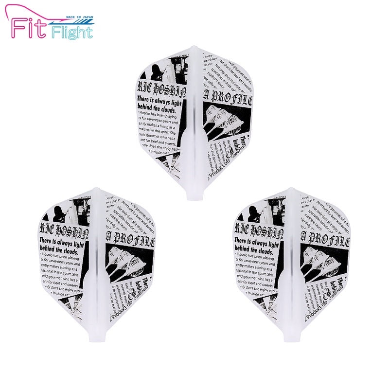 Fit Flight Player • Rie Hoshino 6 [Shape] • Dart Flights • SGDARTS