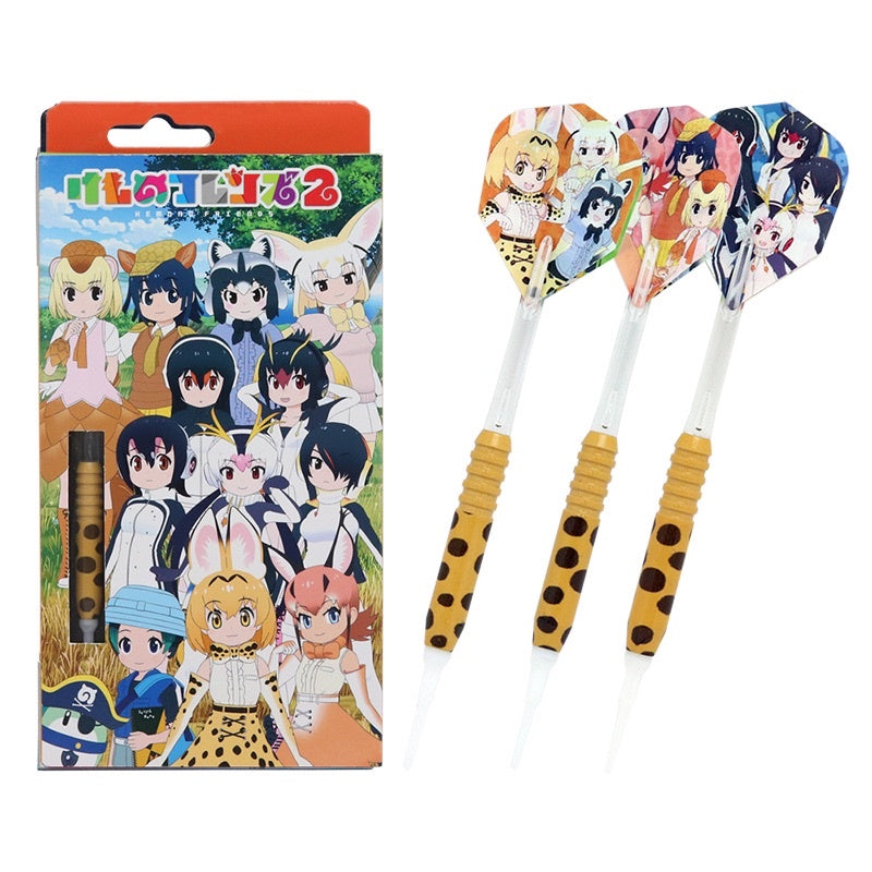 【Limited Edition】 Kemono Friends 2 • Friends Darts Set • Dartslive Card DL2 Movie Theme • SGDARTS
