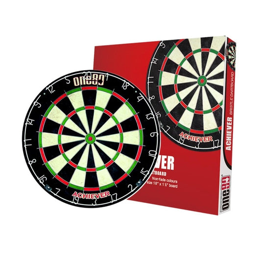 One80 Achiever Bristle Steel Tip Dart Board • SGDARTS