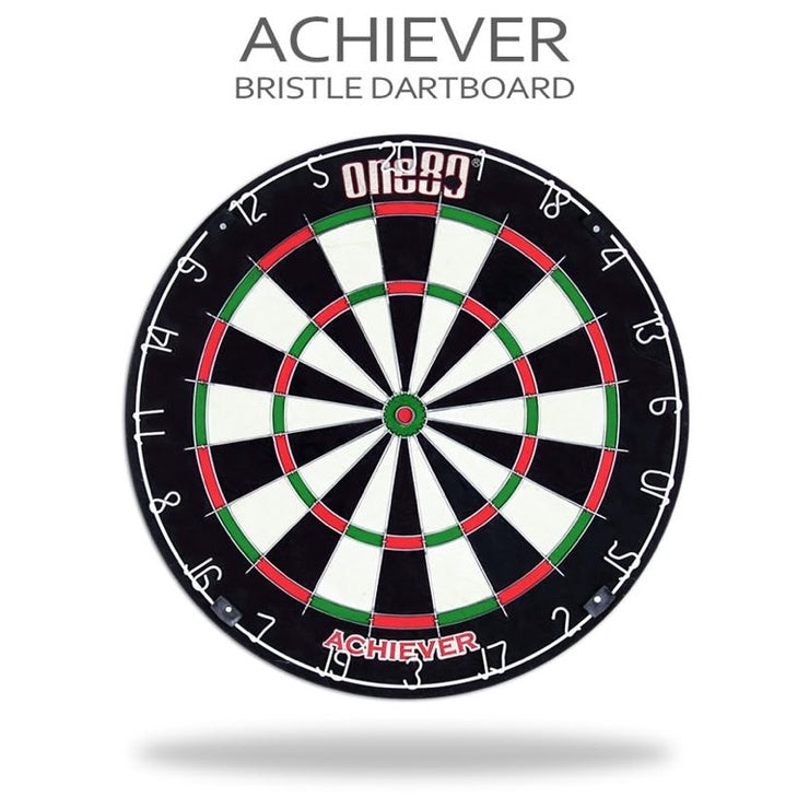 One80 Achiever Bristle Steel Tip Dart Board • SGDARTS