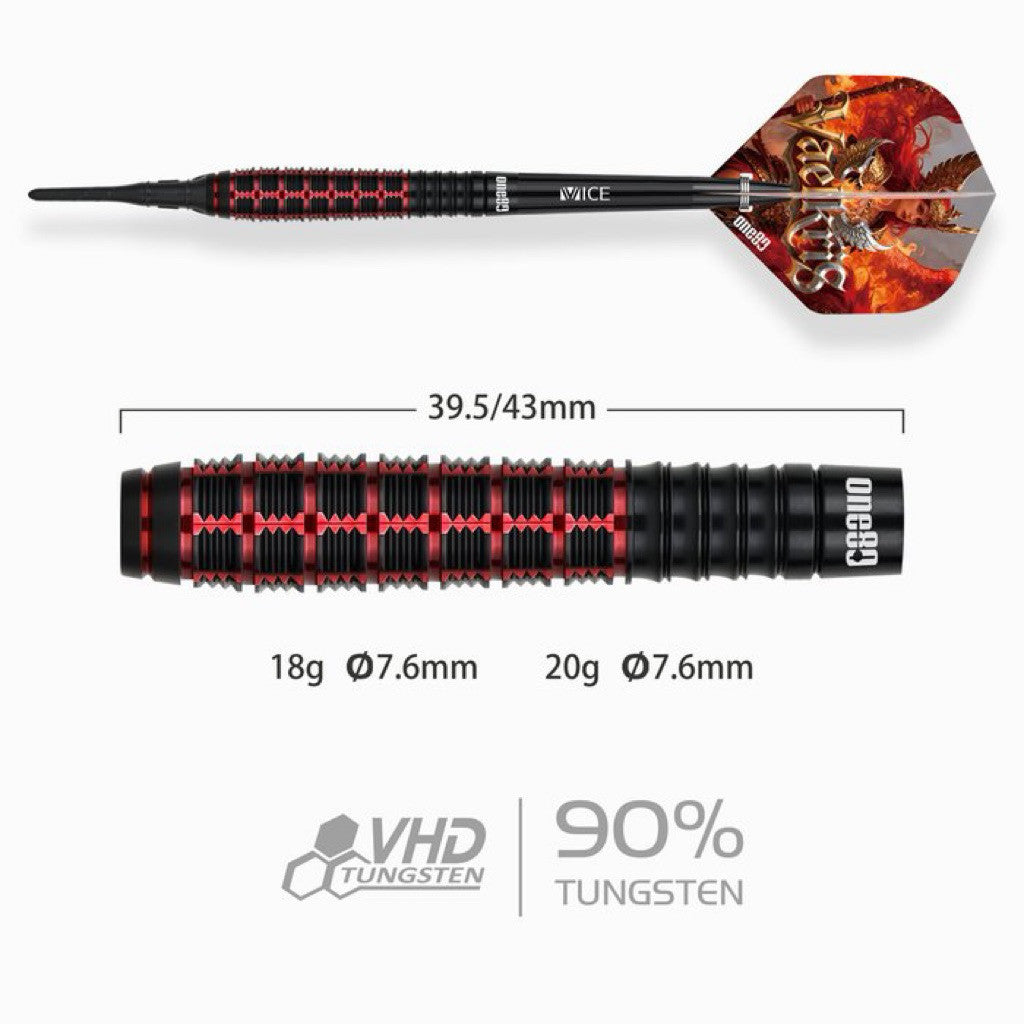 One80 Darts • Vaelkris V1 • 18g 20g • SGDARTS