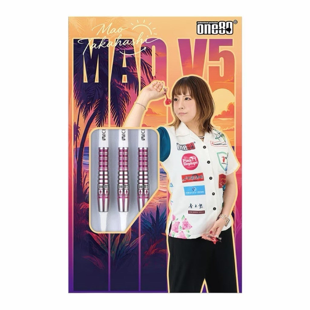One80 Mao V5 • Mao Takahashi 16g 18g 20g Darts • SGDARTS