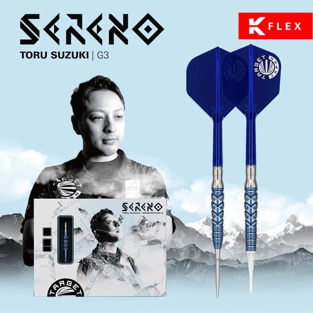Target Japan Sereno G3 • Toru Suzuki 21g Darts • SGDARTS