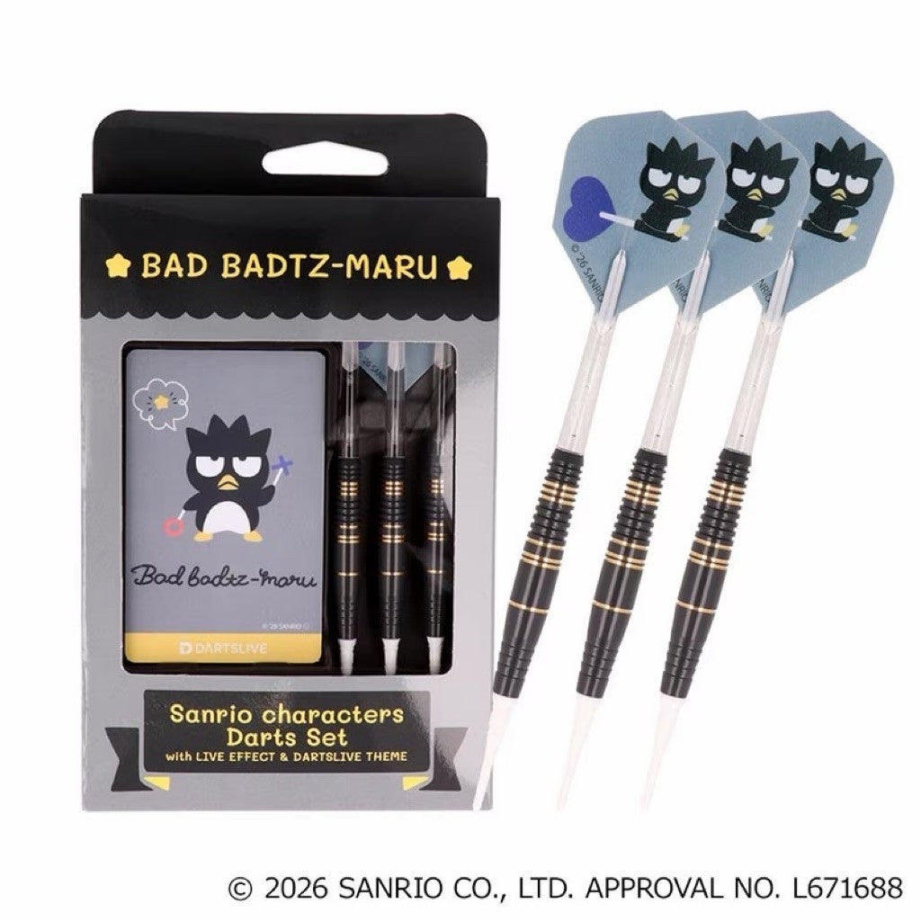 Sanrio Characters Darts Set • Bad Batz Maru Dartslive Card • SGDARTS