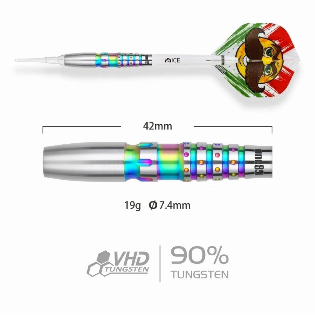 One80 Mamo Massimo Dante V2 19g Darts • SGDARTS