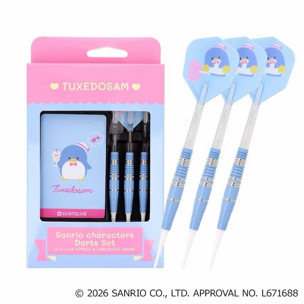 Sanrio Characters Darts Set • Tuxedo Sam Dartslive Card • SGDARTS