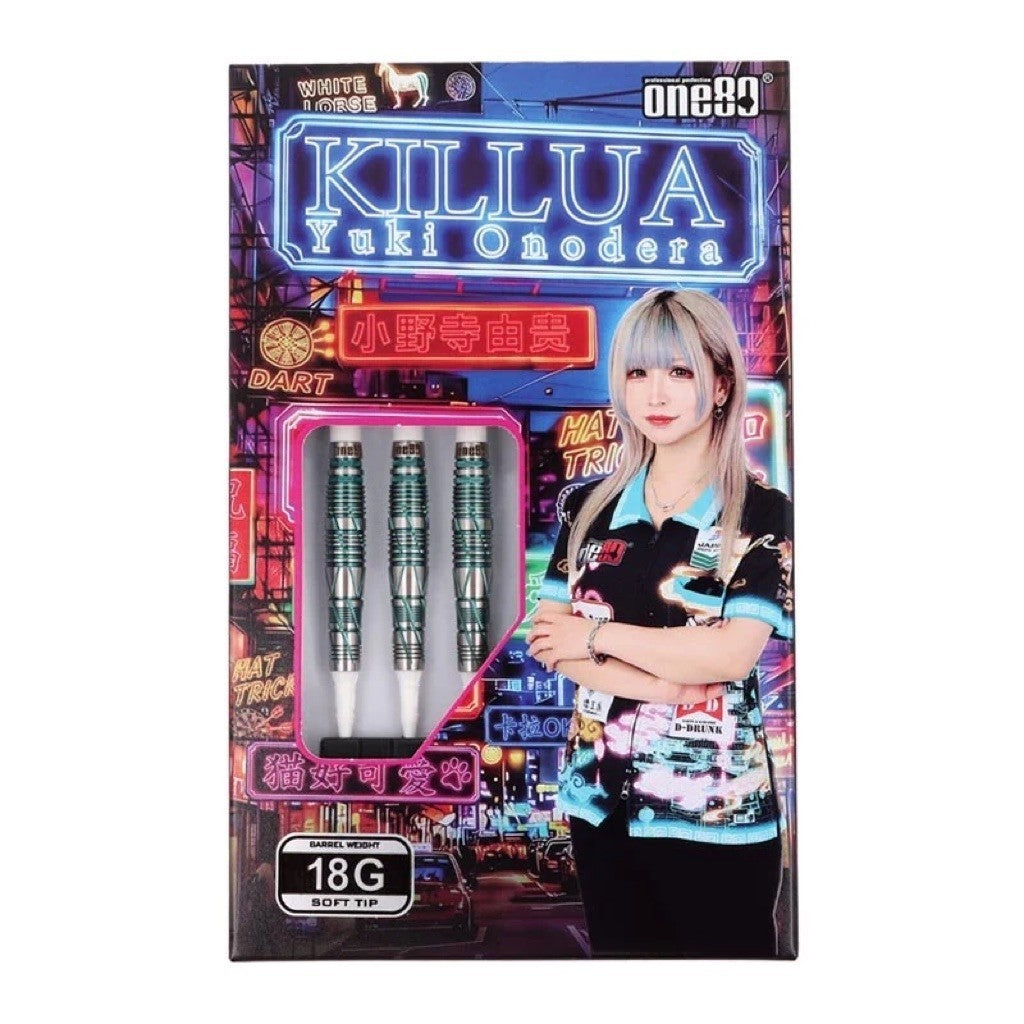 One80 Killua V2 • Yuki Onodera 18g 20g 22g Darts • SGDARTS