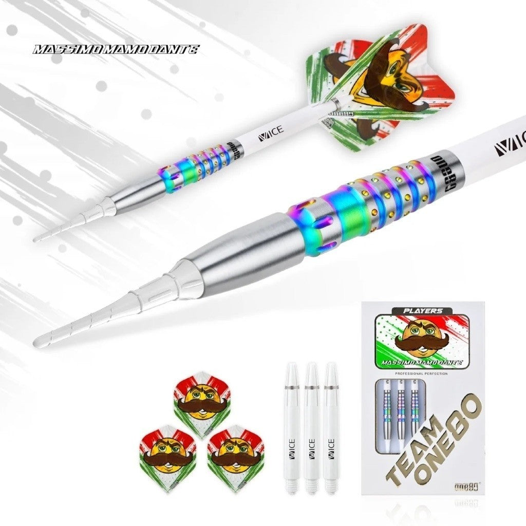 One80 Mamo Massimo Dante V2 19g Darts • SGDARTS