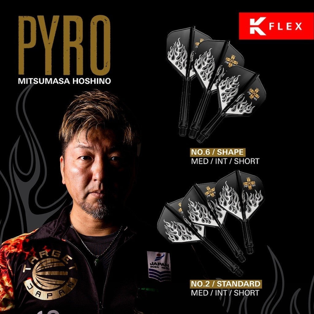 K Flex Pyro G2 • Mitsumasa Hoshino • [Standard] • [Shape] • SGDARTS