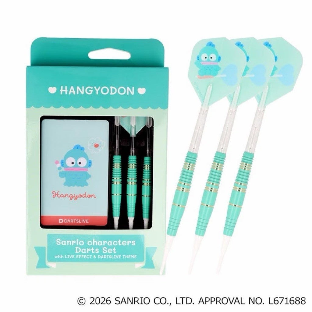 Sanrio Characters Darts Set • Hangyodon Dartslive Card • SGDARTS