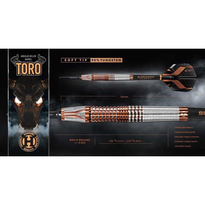 Harrows Darts • Toro • 18g 20g • SGDARTS