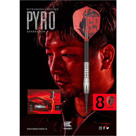 Target Darts • Pyro G9 • Mitsumasa Hoshino • 17g • SGDARTS