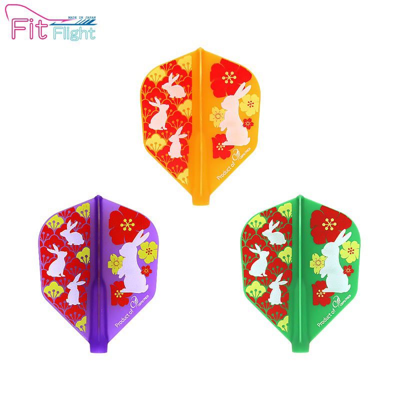 Fit Flight • Flower Rabbit [Shape] • Dart Flights • SGDARTS