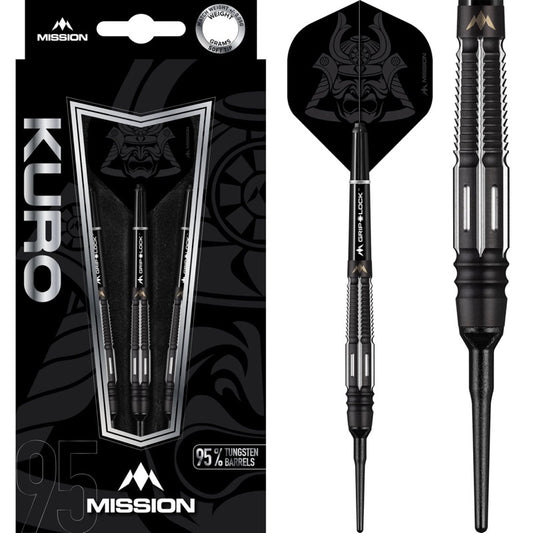 Mission Darts • Kuro M4 • Rear Taper • 19g 21g • SGDARTS