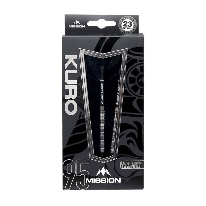 Mission Darts • Kuro M1 • Rear Sabre Grip • 21g 23g • SGDARTS