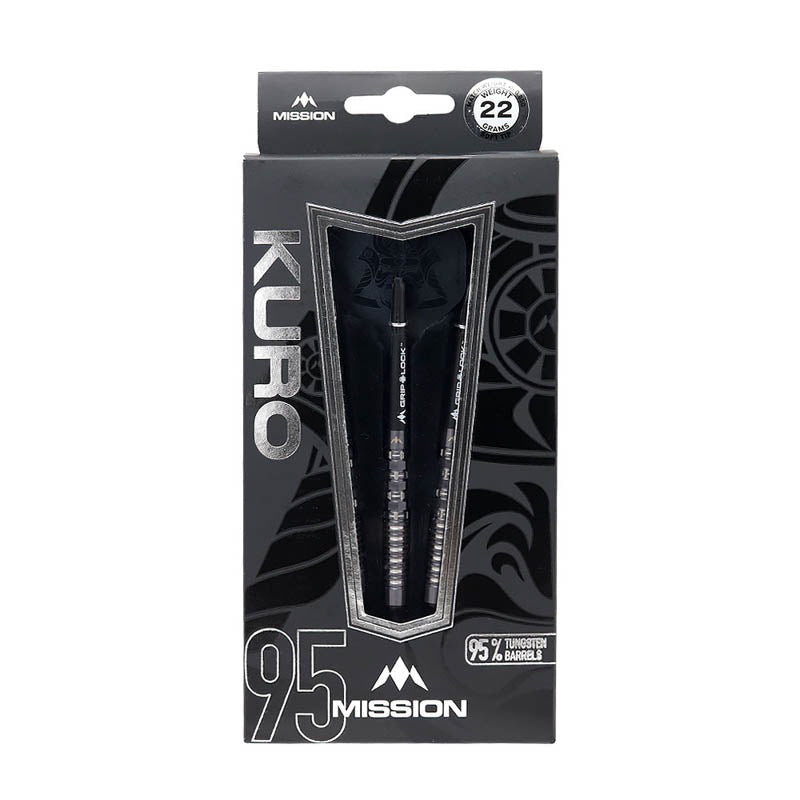 Mission Darts • Kuro M3 • Rear Iso-Grip • 20g 22g • SGDARTS