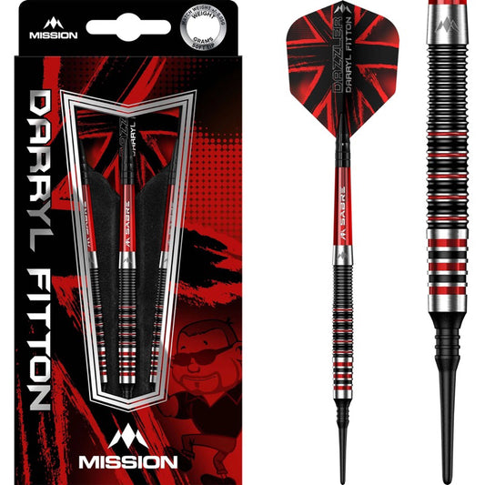 Mission Darts • Darryl Fitton • The Dazzler • 18g • SGDARTS