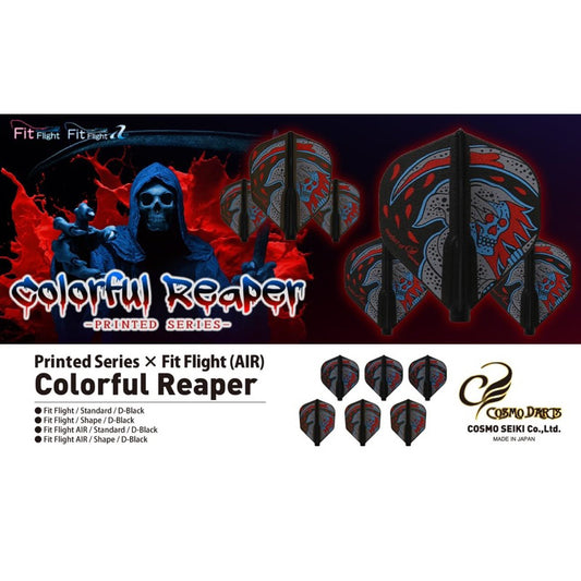 Fit Flight • Colorful Reaper [Shape] • Dart Flights • SGDARTS