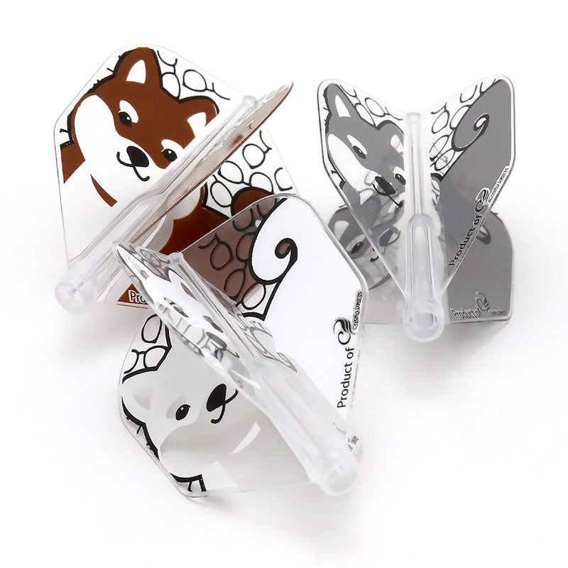 Fit Flight Player • Shinnosuke Shibazaki Shiba Inu [Shape] • Dart Flights • SGDARTS