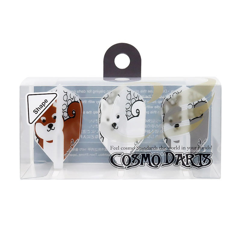 Fit Flight Player • Shinnosuke Shibazaki Shiba Inu [Shape] • Dart Flights • SGDARTS