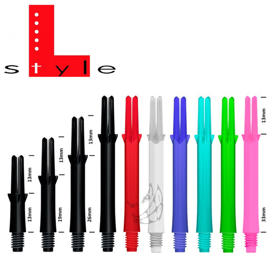 L-Shaft Plastic Lock Straight • Dart Shafts • SGDARTS