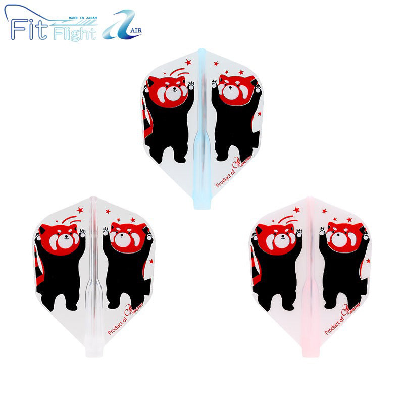 Fit Flight • Red Panda [Shape] • Dart Flights • SGDARTS