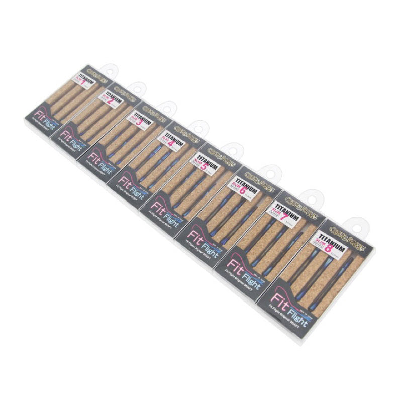 Fit Shaft Titanium Burnt • Darts Shaft • SGDARTS