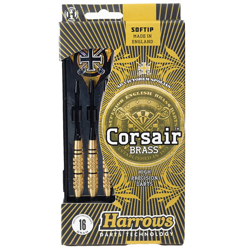 Harrows Corsair Soft Tip Darts • 18g • SGDARTS