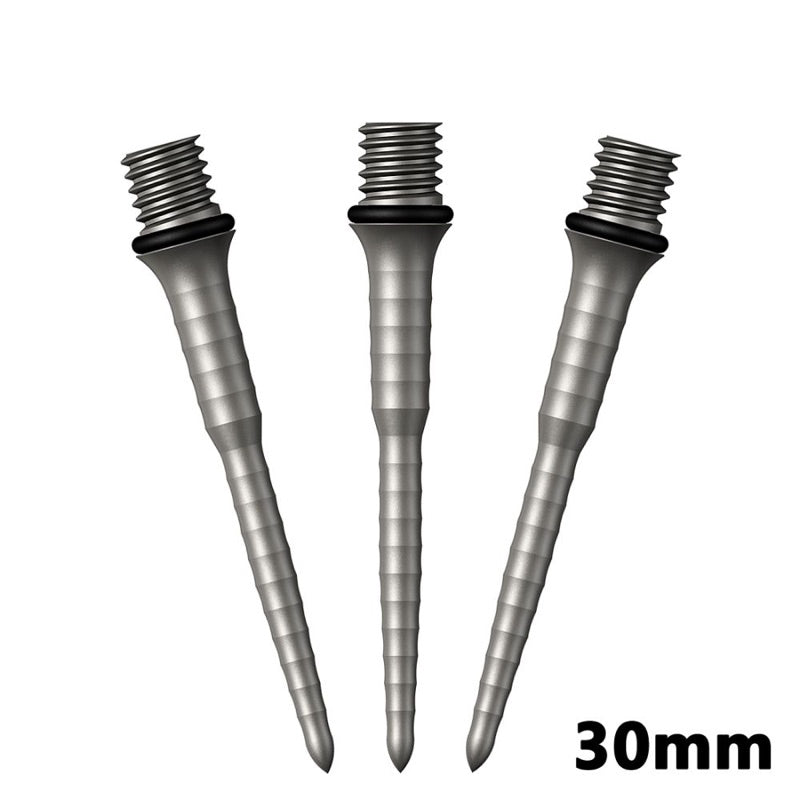 Mission Darts • Titan Ripple Silver • Titanium Conversion Point • 2BA • SGDARTS