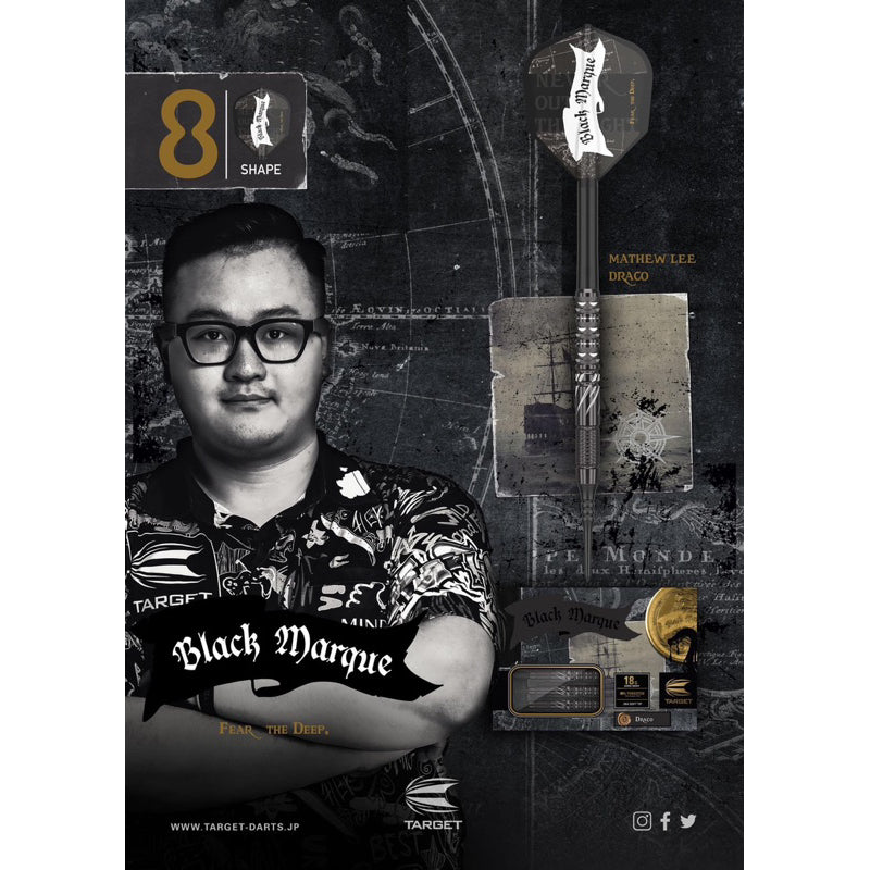 Target Darts • Black Marque Draco • Mathew Lee • 18g • SGDARTS