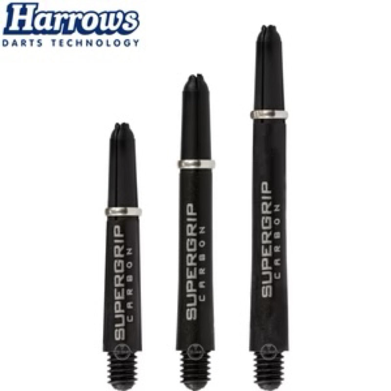 Harrows Supergrip Carbon • Dart Shafts • SGDARTS