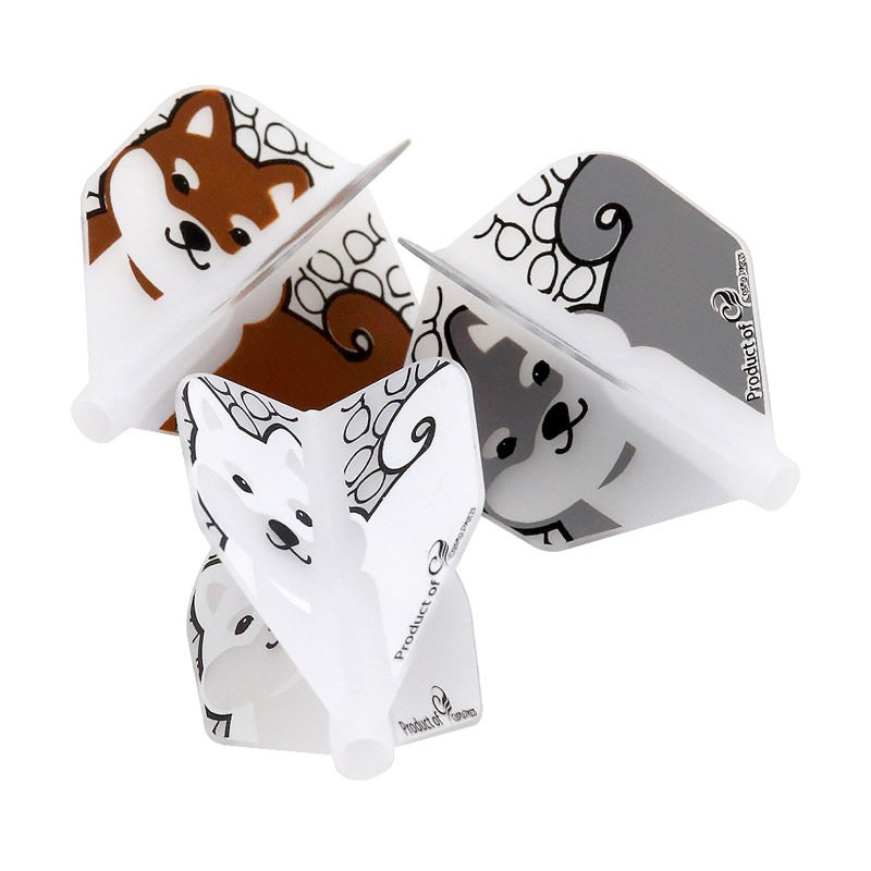 Fit Flight Player • Shinnosuke Shibazaki Shiba Inu [Shape] • Dart Flights • SGDARTS