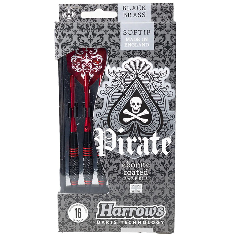 Harrows Pirate Red Soft Tip Darts • 18g • SGDARTS