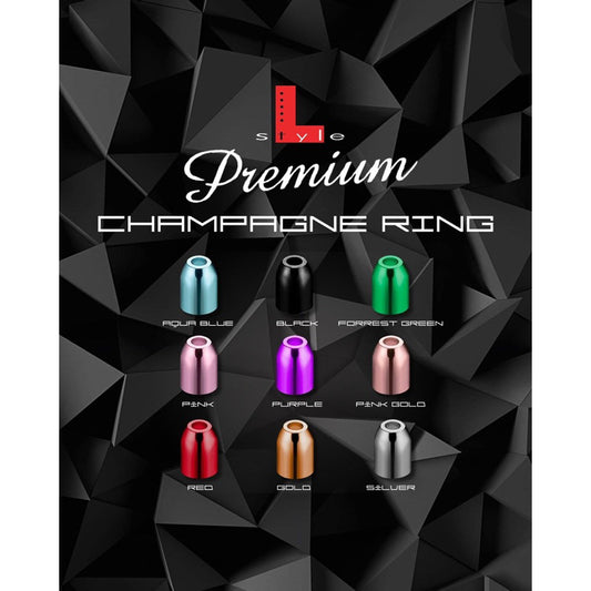L-Style Premium Metal Champagne Ring Cap • SGDARTS