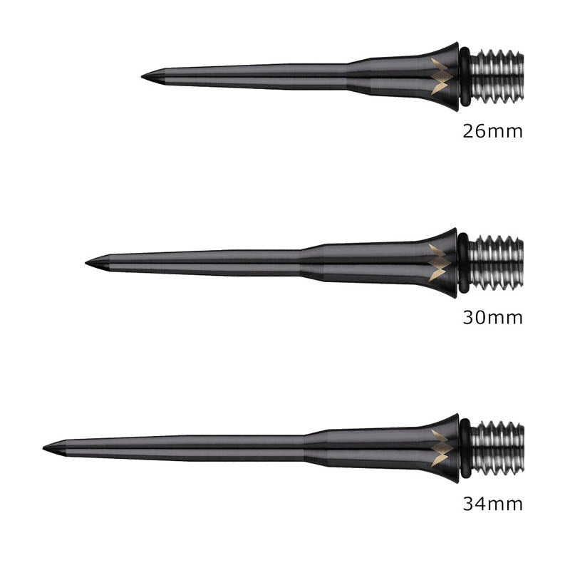 Mission Darts • Titan Pro Smooth Black • Titanium Conversion Point • 2BA • SGDARTS