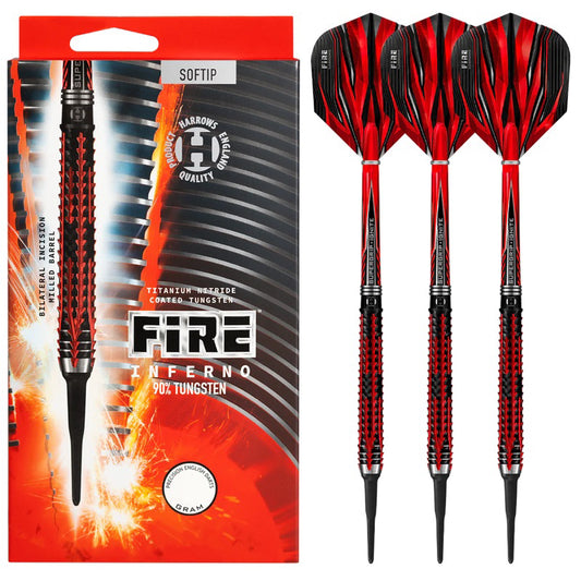 Harrows Darts • Fire Inferno • 18g 20g 21g • SGDARTS