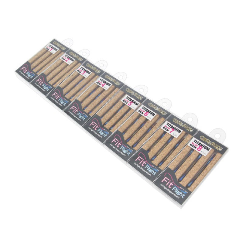 Fit Shaft Titanium Burnt • Darts Shaft • SGDARTS
