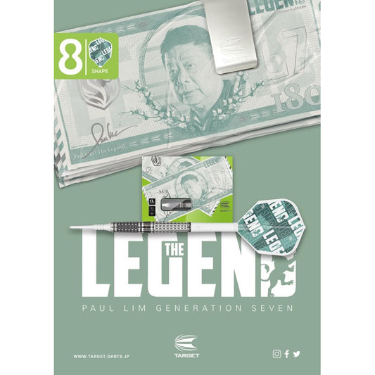 Target Darts • The Legend G7 • Paul Lim • 19g • SGDARTS
