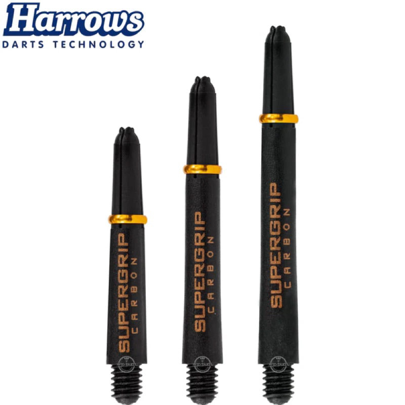 Harrows Supergrip Carbon • Dart Shafts • SGDARTS
