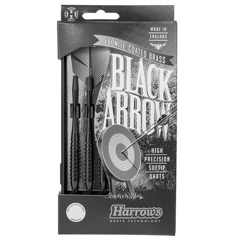 Harrows Black Arrow Soft Tip Darts • 16g 18g • SGDARTS