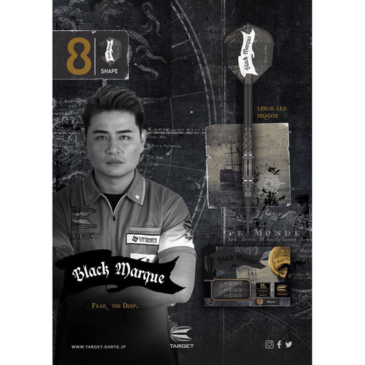 Target Darts • Black Marque Dragon • Leslie Lee • 19g • SGDARTS