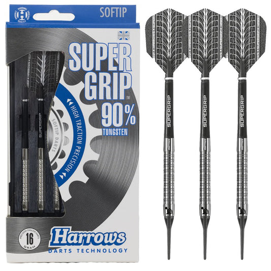 Harrows Darts • Supergrip • 16g 18g 20g • SGDARTS