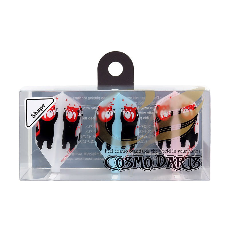 Fit Flight • Red Panda [Shape] • Dart Flights • SGDARTS