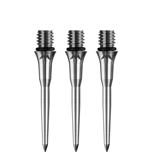 Mission Darts • Titan Pro Smooth Silver • Titanium Conversion Point • 2BA • SGDARTS
