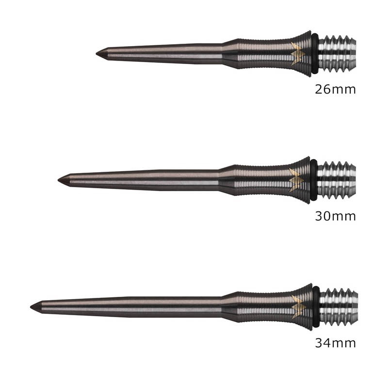Mission Darts • Titan Edge Shark Black • Titanium Conversion Point • 2BA • SGDARTS