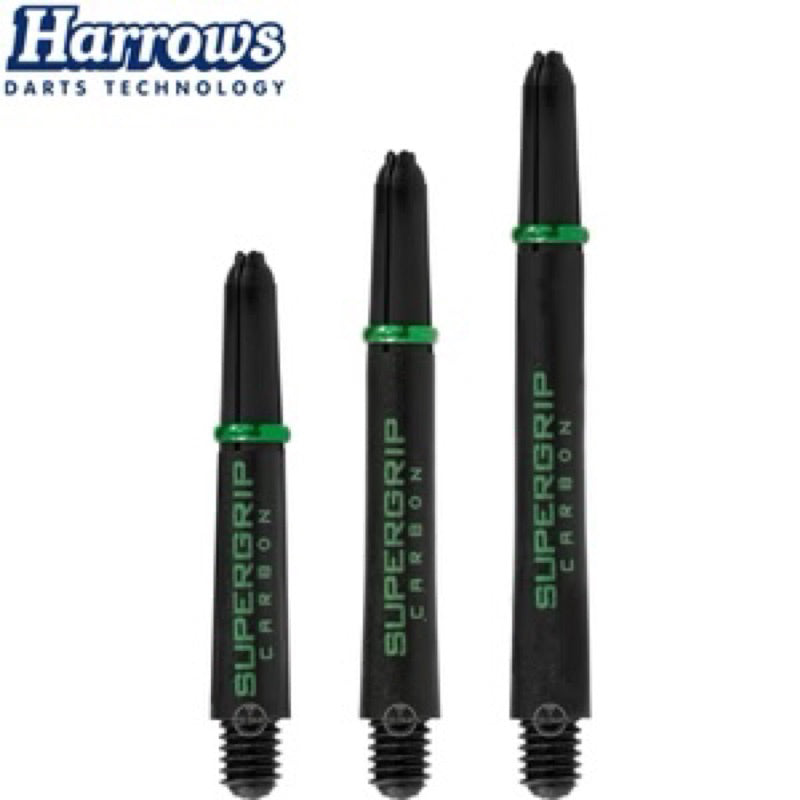 Harrows Supergrip Carbon • Dart Shafts • SGDARTS