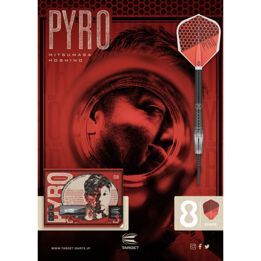 Target Darts • Pyro G8.1 • Mitsumasa Hoshino • 17g • SGDARTS